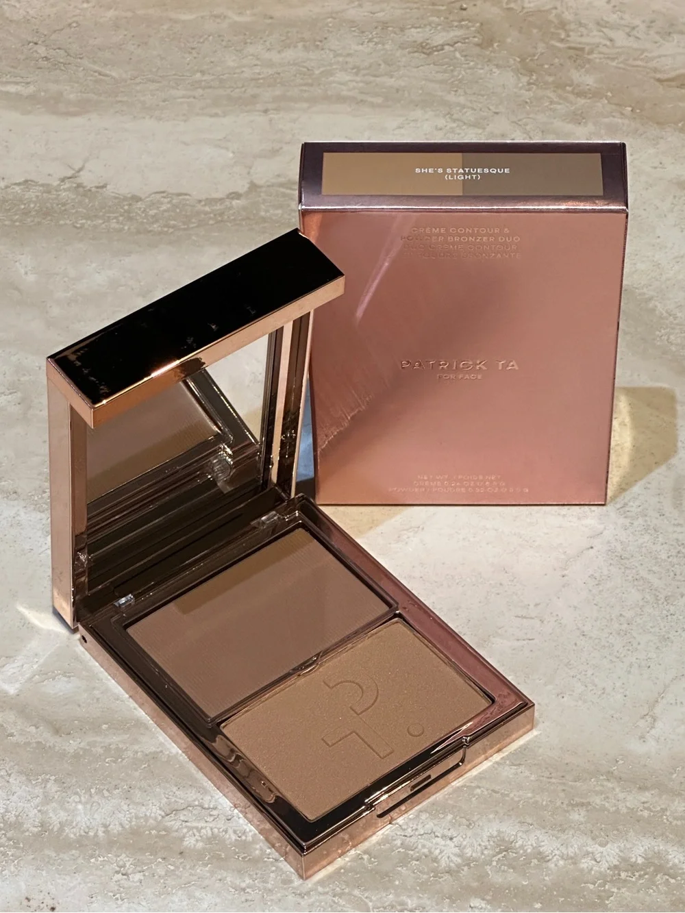 Patrick Ta Major Sculpt Contour & Powder Bronzer Duo - She's Statuesque